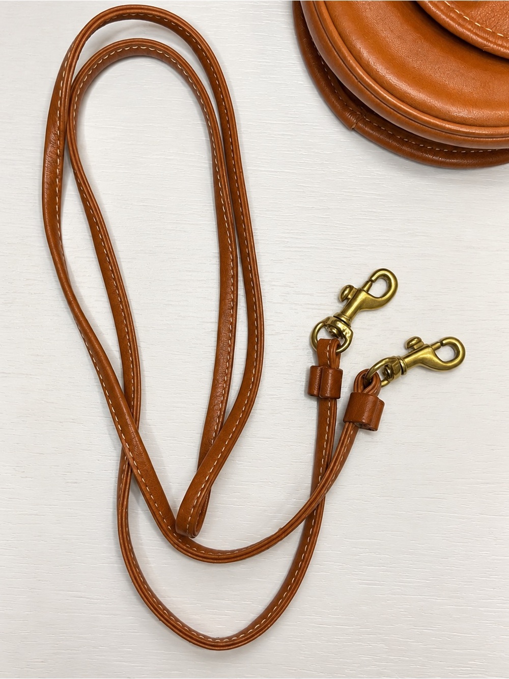 Vintage 9826 Coach Mini Belt Bag British Tan Glovetanned Leather USA 0722-132 - Picture 14 of 16